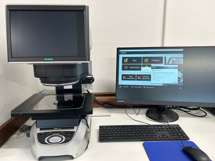 Keyence - image dimensions measuring system Keyence - image dimensions measuring system