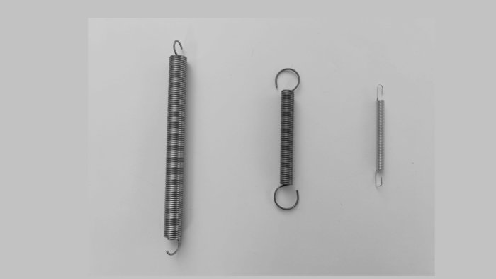 Tension Springs - large choice of lengths and materials